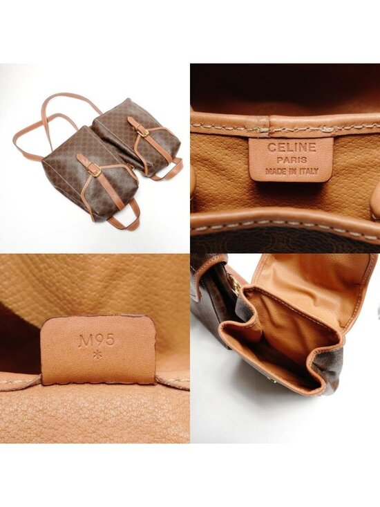 Celine Backpack Macadam Twin